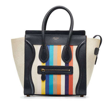 CELINE Micro Luggage Tote Handbag