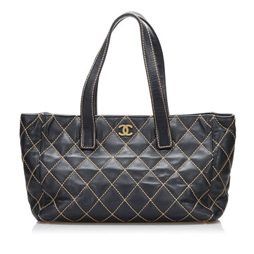 Chanel CC Wild Stitch Tote Tote Bag