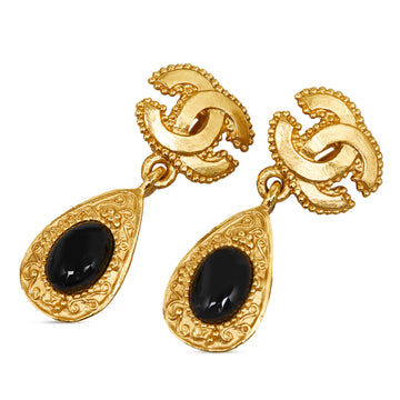 CHANEL CC Drop Earrings Costume Earrings