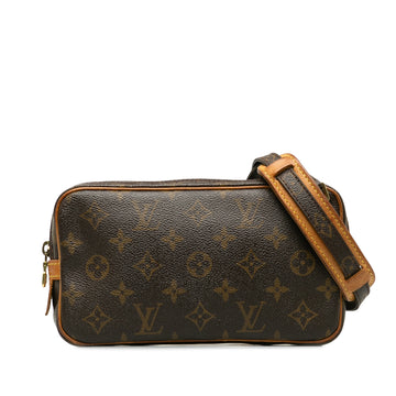 LOUIS VUITTON Monogram Pochette Marly Bandouliere Crossbody Bag