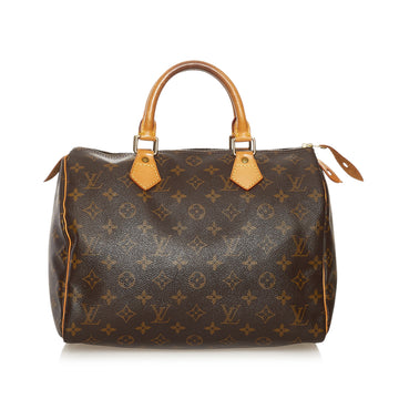 Louis Vuitton Monogram Speedy 30 Boston Bag