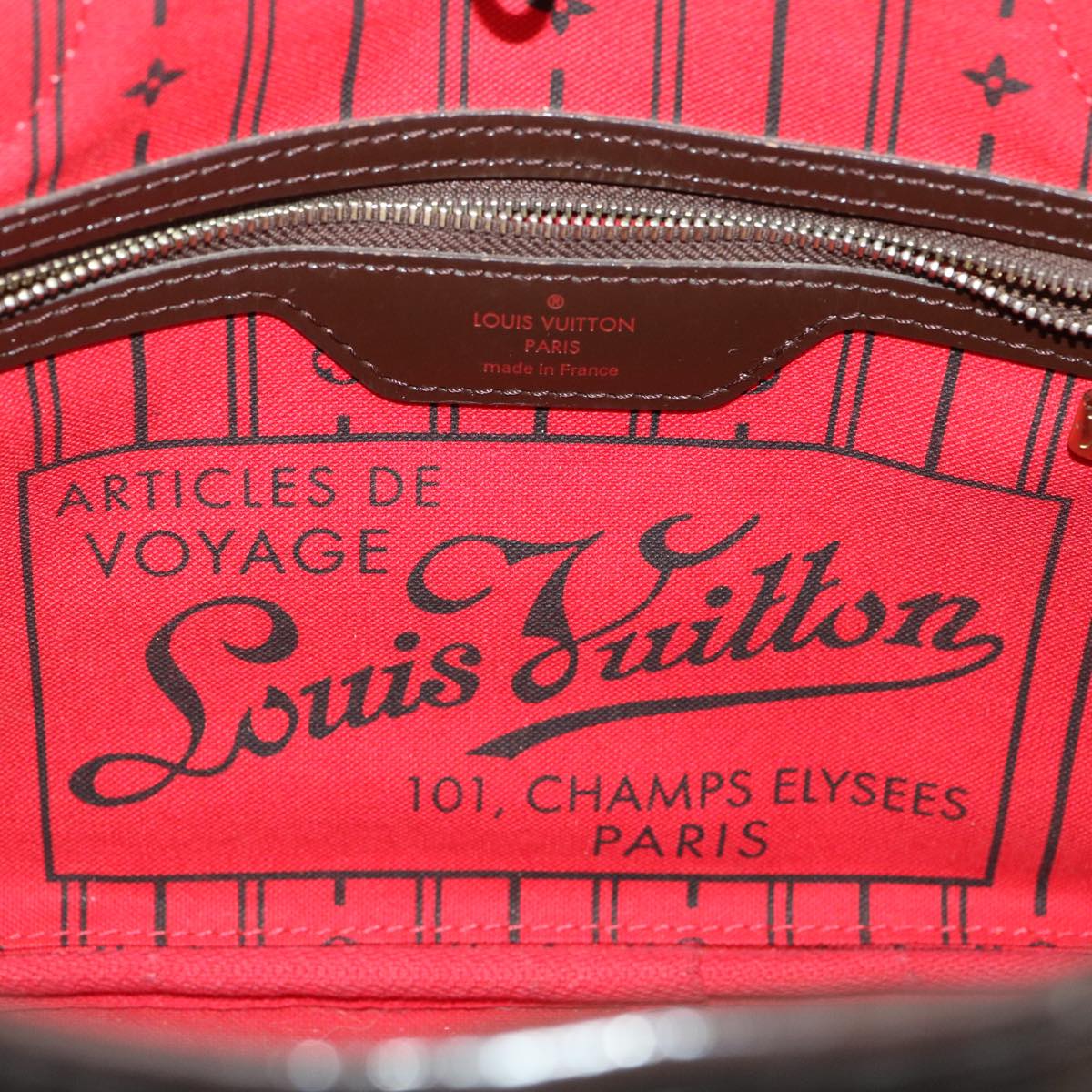 Louis Vuitton Neverfull PM Brown Cloth ref.967989 - Joli Closet