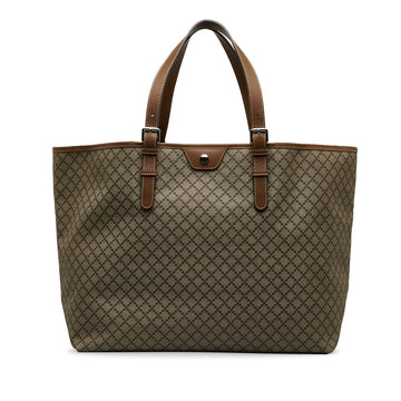 GUCCI Canvas Diamante Tote Tote Bag