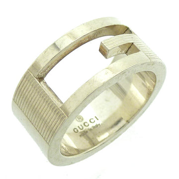 GUCCI G Ring Women's Men's Ag925 No. 8