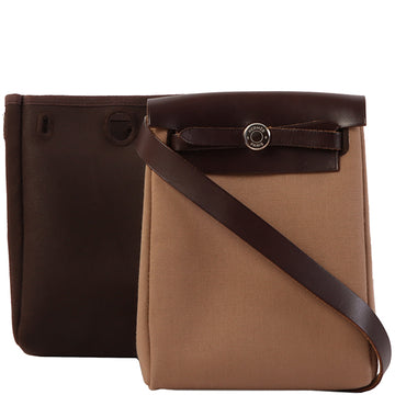 HERMES 2005 Made Herbag Tpm Brown/Dark Brown