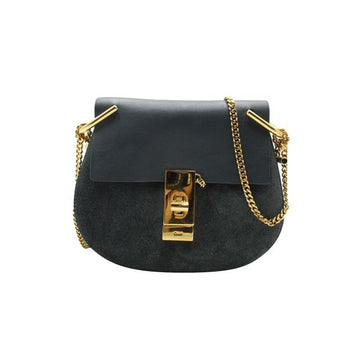 CHLOe Teal Mini Drew Shoulder Bag