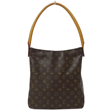 Louis Vuitton Bag Monogram Women's Shoulder Tote Looping GM M51145 Brown One