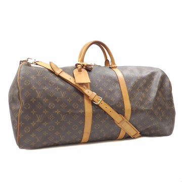 LOUIS VUITTON Boston Bag Monogram Keepall Bandouliere 60 M41412 Women's Men's Hand