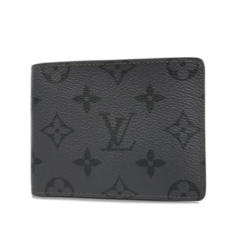 LOUIS VUITTONAuth  Monogram Eclipse Reverse Portefeuille Slender M80906