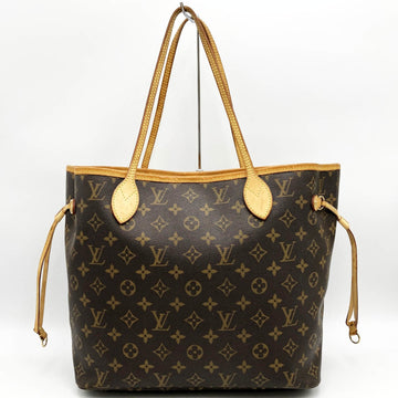 LOUIS VUITTON Neverfull PM Monogram Tote Bag Shoulder Brown PVC Women's Fashion M40155 USED