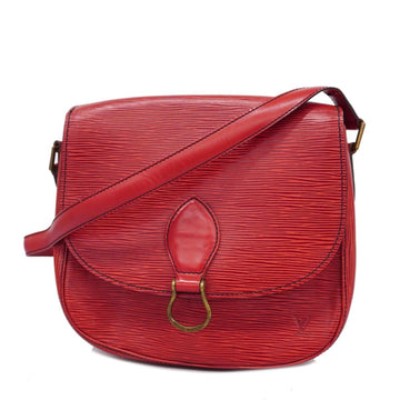 LOUIS VUITTON Shoulder Bag Epi Saint Cloud M52197 Castilian Red Ladies