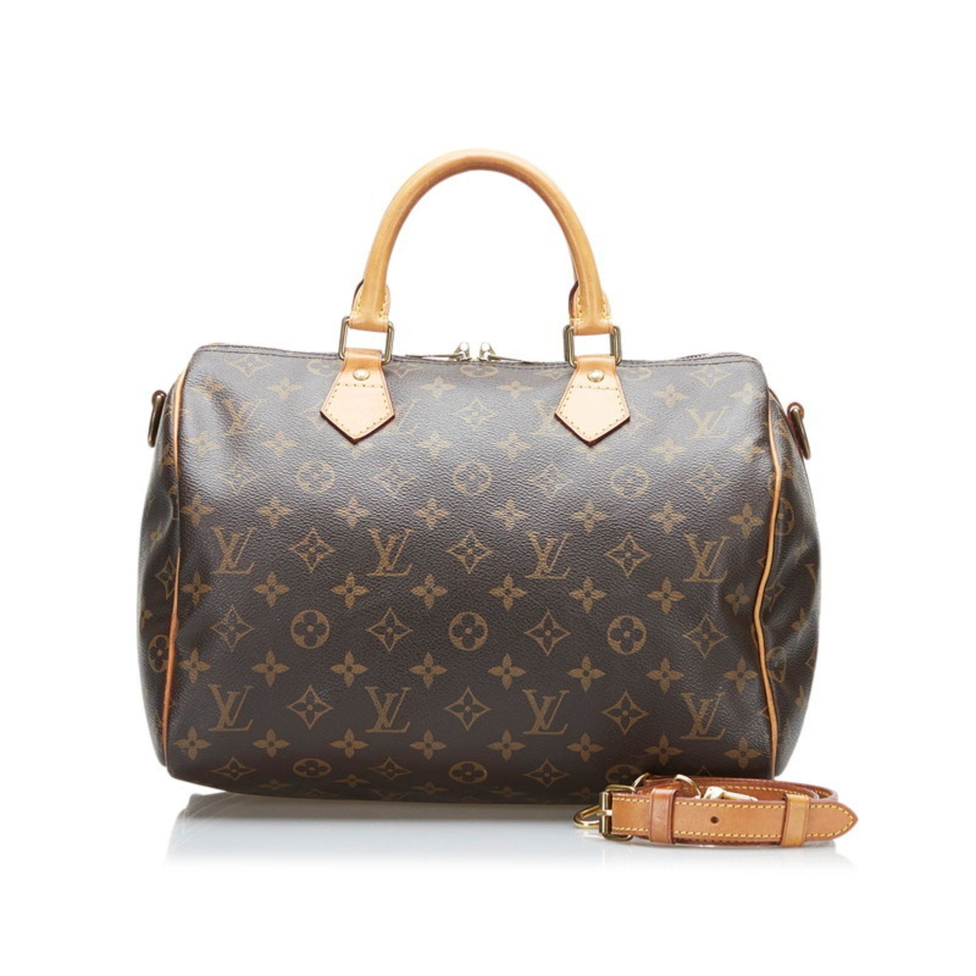 Louis Vuitton Monogram Speedy 30 Hand Bag M41526