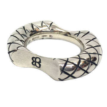 BOTTEGA VENETA Intrecciato Ring 126024-V 2015 AG925 Silver #15 Men's Women's Unisex