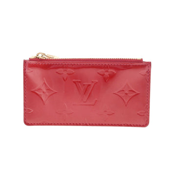 LOUIS VUITTON Vernis Pochette Cre Pomdamour M91977 Ladies Monogram Coin Case