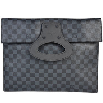 Louis Vuitton Clutch Bag Port Folio Damier Cobalt N51101