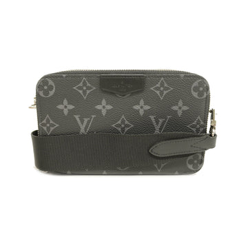 LOUIS VUITTONAuth  Monogram Eclipse Alpha Wearable Wallet M81260 Men's Shoulder