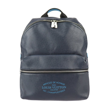 LOUIS VUITTON Discovery Backpack PM Rucksack/Daypack M30359 Taiga Blue Marine Silver Hardware Vuitton