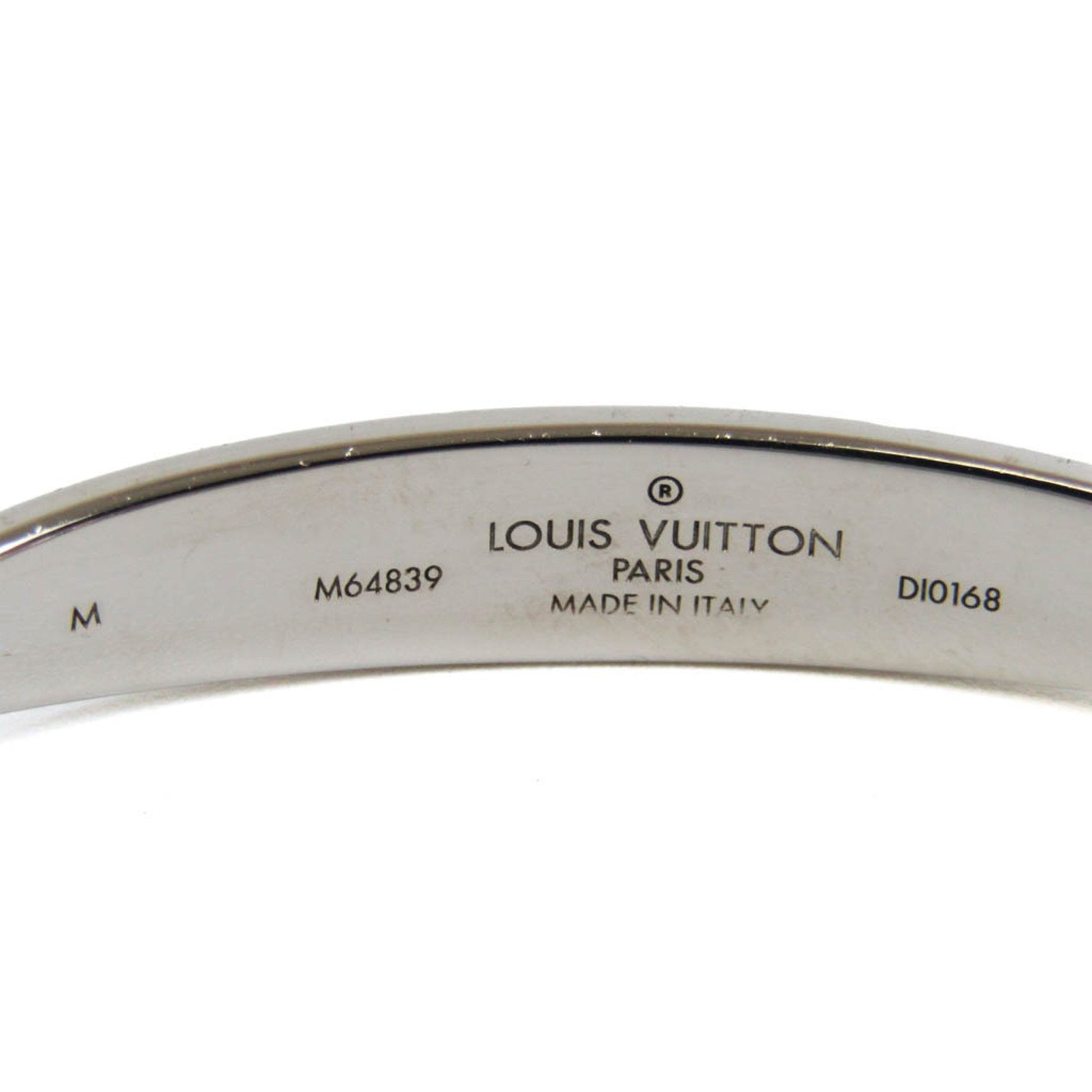 Louis Vuitton Historic Mini Monogram Bracelet - Silver-Tone Metal Bangle,  Bracelets - LOU256473