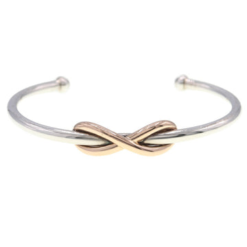 TIFFANY bangle infinity cuff SV sterling silver 925 RG rose gold bracelet ladies PG pink &Co.
