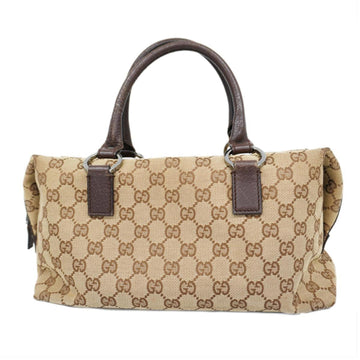 GUCCI Handbag GG Canvas 113009 Brown Ladies