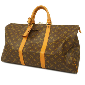 LOUIS VUITTONAuth  Monogram Keepol 50 M41426 Boston Bag