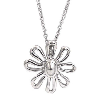 TIFFANY Necklace Silver Paloma Picasso Ag 925  & Co. Flower Ladies Pendant