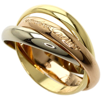 Cartier Trinity #53 Ring K18 Yellow Gold/K18WG/K18PG Women's CARTIER