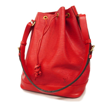 LOUIS VUITTON Shoulder Bag Epi Noe M44007 Castilian Red Ladies