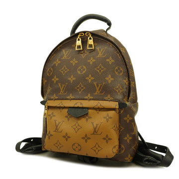 LOUIS VUITTON Rucksack Monogram Reverse Palm Springs Backpack PM M44870 Brown Ladies