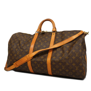 LOUIS VUITTONAuth  Monogram Keepall Bandouliere 55 M41414 Men,Women