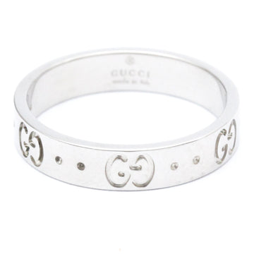 Gucci Icon White Gold (18K) Fashion No Stone Band Ring