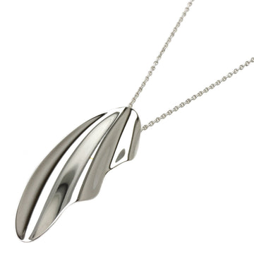 TIFFANY Feather Peretti Necklace Silver Ladies