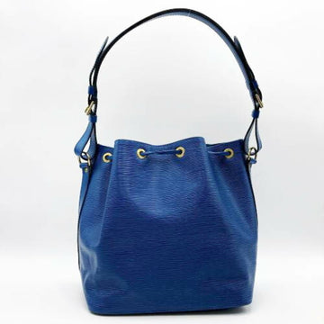 LOUIS VUITTON Petit Noe Epi Shoulder Bag Blue Ladies Fashion M44105