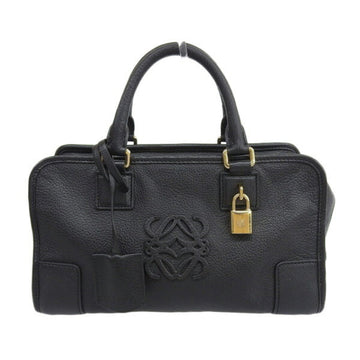 Loewe leather Amazona 28 handbag black