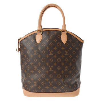 LOUIS VUITTON Monogram Rockit Vertical Brown M40103 Ladies Canvas Handbag