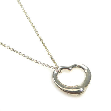 TIFFANY&Co. Necklace Open Heart Silver 925 Ladies