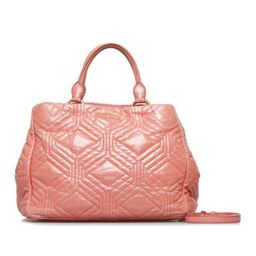 MIU MIU Women's Leather Handbag,Pouch,Shoulder Bag Pink