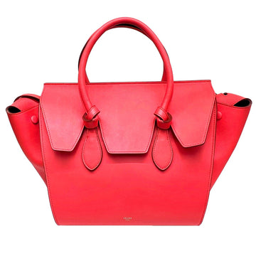 Celine Thailand Mini Handbag Red Vermilion Series Women's Leather