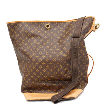 LOUIS VUITTON Shoulder Bag Monogram Sac Marine Bandouliere M41235 Brown Men's Women's