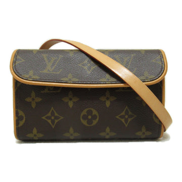 LOUIS VUITTON Pochette Florentine Brown Monogram PVC coated canvas M51855