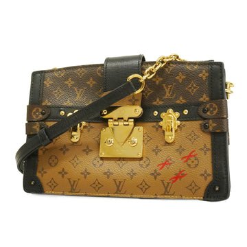 LOUIS VUITTONAuth  Monogram Reverse Trunk Clutch M43596 Women's Shoulder Bag