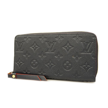 LOUIS VUITTONAuth  Monogram Empreinte Zippy Wallet M62121 Women's Long Wallet