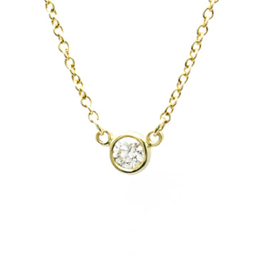 TIFFANY Diamonds By The Yard By The Yard Yellow Gold [18K] Diamond Men,Women Fashion Pendant Necklace [Gold]