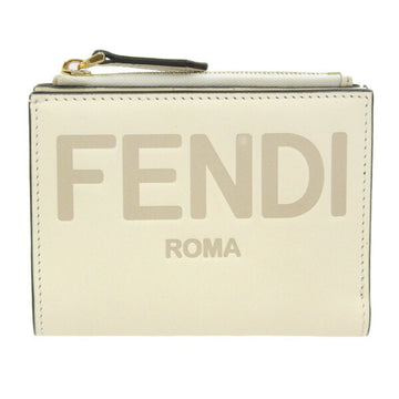 FENDI leather folio wallet 8M0447 white