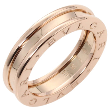 BVLGARI B-Zero1 B Zero One 1 Band K18PG No. 10 Women's Ring  Pink Gold