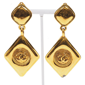 CHANEL Gold Plated Ladies Earrings