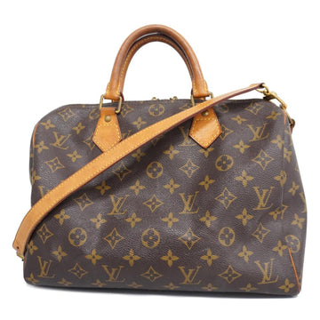LOUIS VUITTON Shoulder Bag Monogram Speedy Bandouliere 30 M41112 Brown Ladies