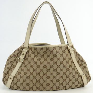 GUCCI Abbey Line Tote Bag GG Canvas 130736 Women's