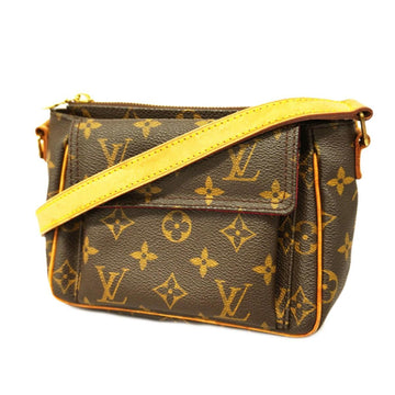 LOUIS VUITTON Shoulder Bag Monogram Vivacite PM M51165 Brown Ladies