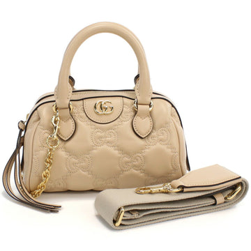 GUCCI 702251 shoulder bag beige ladies